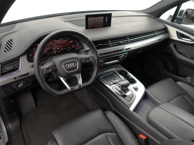 Audi Q7 3.0 TDI e-tron Quattro S Line+ Aut- Panoramadak, Sfeerverlichting, 360 Camera, Standkachel, Memory, Elek Trekhaak