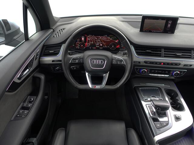 Audi Q7 3.0 TDI e-tron Quattro S Line+ Aut- Panoramadak, Sfeerverlichting, 360 Camera, Standkachel, Memory, Elek Trekhaak