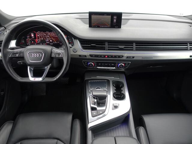 Audi Q7 3.0 TDI e-tron Quattro S Line+ Aut- Panoramadak, Sfeerverlichting, 360 Camera, Standkachel, Memory, Elek Trekhaak