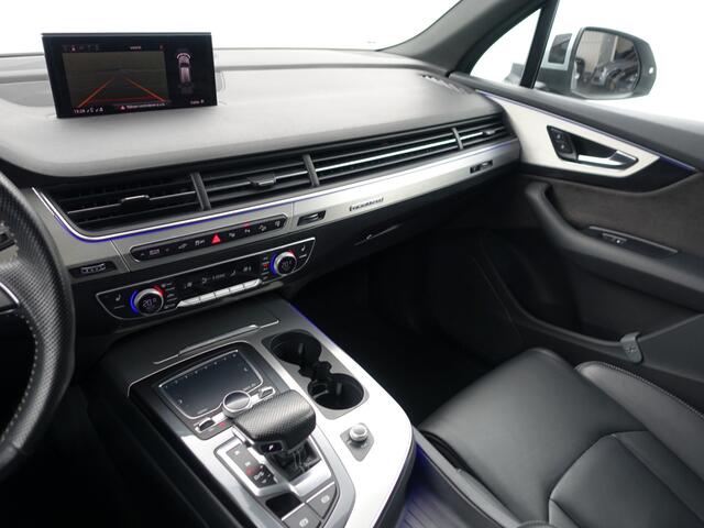 Audi Q7 3.0 TDI e-tron Quattro S Line+ Aut- Panoramadak, Sfeerverlichting, 360 Camera, Standkachel, Memory, Elek Trekhaak