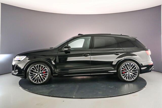 Audi Q7 60 TFSI e Pro Line S | Adv. Onderstel | Pano | B&O | 4-Wiel besturing | Head Up | Trekhaak | S-Stoelen | 22 inch | HD-Matrix | 360Cam | Keyless |
