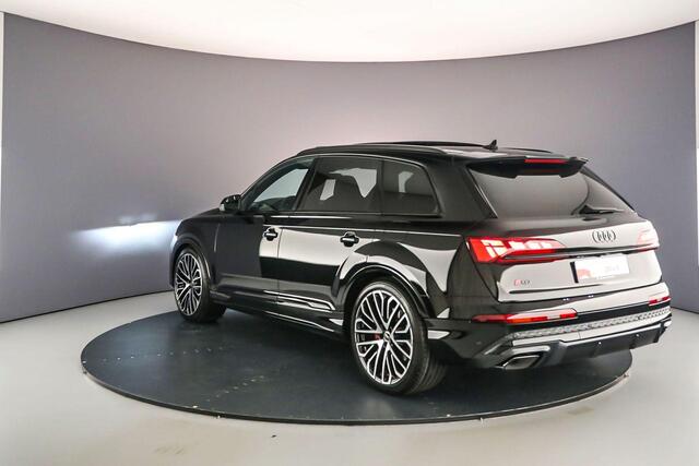 Audi Q7 60 TFSI e Pro Line S | Adv. Onderstel | Pano | B&O | 4-Wiel besturing | Head Up | Trekhaak | S-Stoelen | 22 inch | HD-Matrix | 360Cam | Keyless |