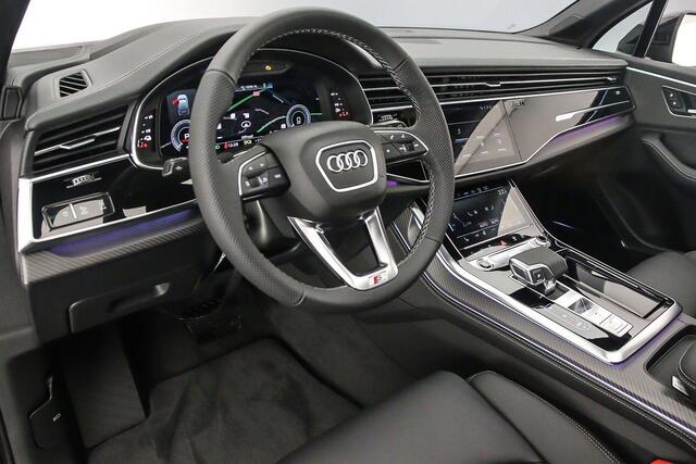 Audi Q7 60 TFSI e Pro Line S | Adv. Onderstel | Pano | B&O | 4-Wiel besturing | Head Up | Trekhaak | S-Stoelen | 22 inch | HD-Matrix | 360Cam | Keyless |