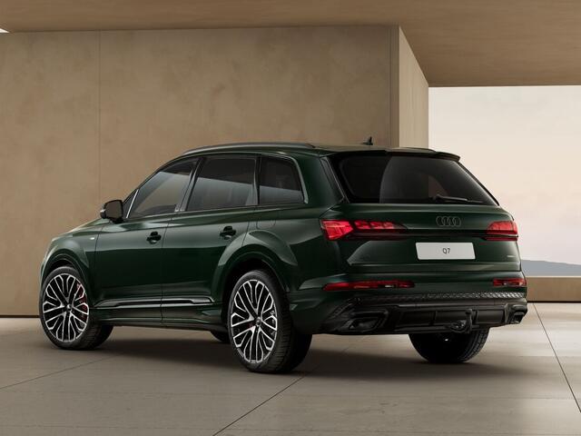 Audi Q7 60 TFSI e quattro Pro Line S Competition 490 PK · Audi Exclusive kleur · 22" LM Velgen · HD matrix + Audi Laserlicht · Digitale OLED achterlichten · vierwielbesturing · Servosluiting