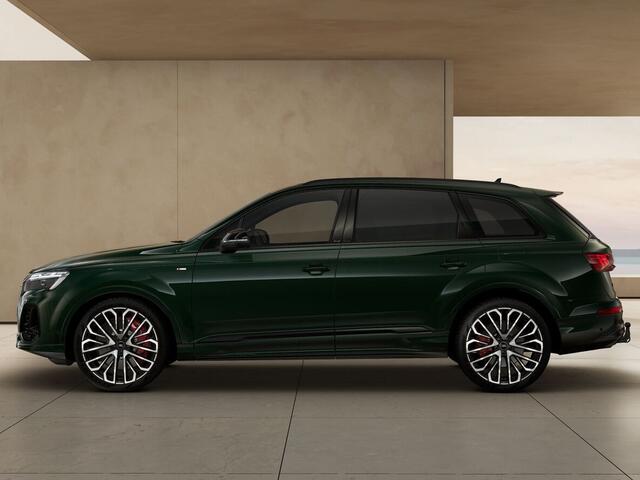 Audi Q7 60 TFSI e quattro Pro Line S Competition 490 PK · Audi Exclusive kleur · 22" LM Velgen · HD matrix + Audi Laserlicht · Digitale OLED achterlichten · vierwielbesturing · Servosluiting