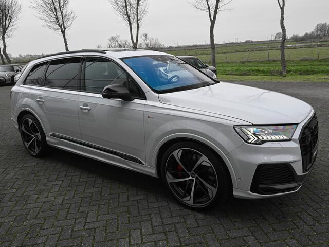 Audi Q7 60TFSI E 463pk Quattro Competition RS-Zetels Lucht Laser Trekh 22-Inch Head-Up B&O Ind-Suzuka