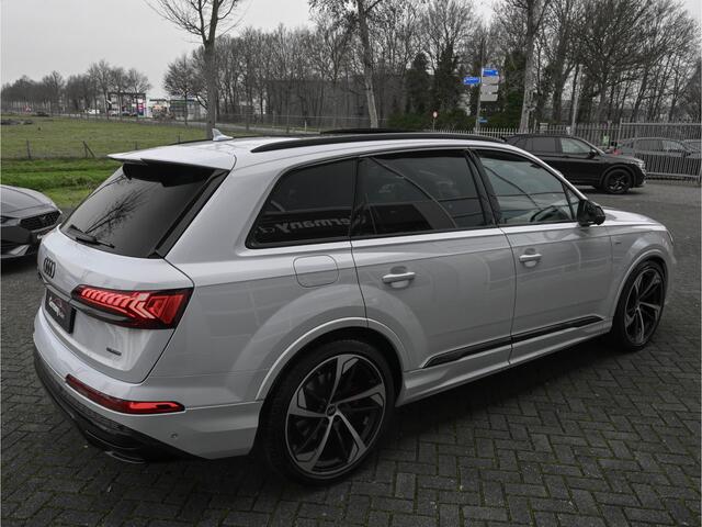 Audi Q7 60TFSI E 463pk Quattro Competition RS-Zetels Lucht Laser Trekh 22-Inch Head-Up B&O Ind-Suzuka