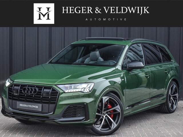Audi Q7 60 TFSI e QUATTRO PRO LINE S COMPETITION | LUCHTVERING | ADAPTIVE CRUISE | HD-LED MATRIX | S-SEATS | B&O SOUND | HEAD-UP | NIGHT VISION | 360 CAMERA | PANORAMADAK | SOF-CLOSE | AMBIANCE | TREKHAAK