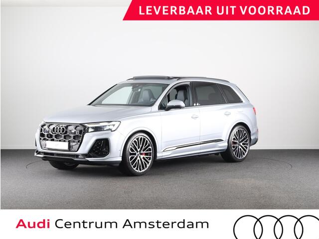 Audi Q7 55 TFSI e quattro Pro Line S Panoramadak, comfortsleutel, trekhaak, optiekpakket zwart plus, Bang&Olufsen soundsysteem, assistentiepakket tour, assistentiepakket parking plus