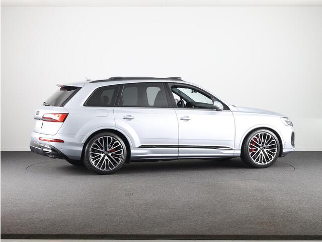 Audi Q7 55 TFSI e quattro Pro Line S Panoramadak, comfortsleutel, trekhaak, optiekpakket zwart plus, Bang&Olufsen soundsysteem, assistentiepakket tour, assistentiepakket parking plus
