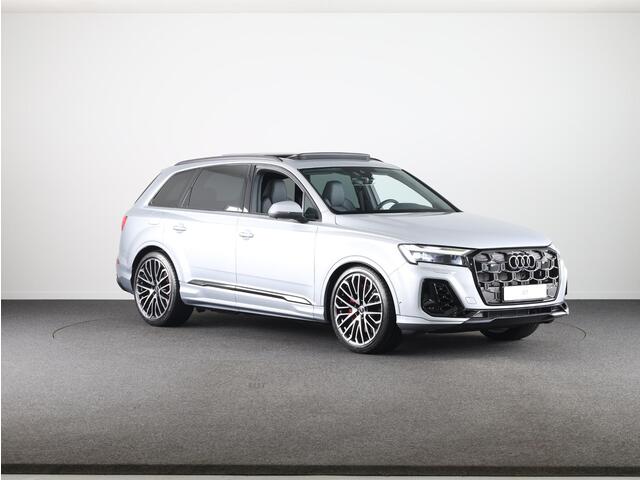 Audi Q7 55 TFSI e quattro Pro Line S Panoramadak, comfortsleutel, trekhaak, optiekpakket zwart plus, Bang&Olufsen soundsysteem, assistentiepakket tour, assistentiepakket parking plus