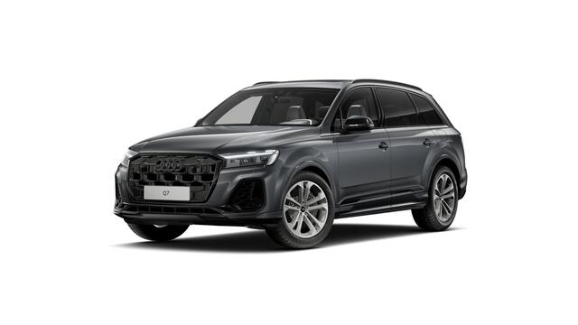 Audi Q7 55 TFSI e quattro 394 Tiptronic Pro Line S Automaat | Vierwielbesturing | Sportstoelen plus voorin | Privacy glas (donker getint) | Verwarmbare voorstoelen | Optiekpakket zwart plus | Achteruitrijcamera | Automatisch dimmende binnenspiegel | Achterbank pl