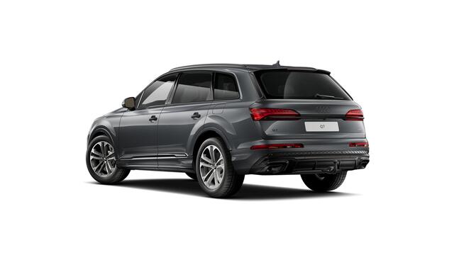 Audi Q7 55 TFSI e quattro 394 Tiptronic Pro Line S Automaat | Vierwielbesturing | Sportstoelen plus voorin | Privacy glas (donker getint) | Verwarmbare voorstoelen | Optiekpakket zwart plus | Achteruitrijcamera | Automatisch dimmende binnenspiegel | Achterbank pl