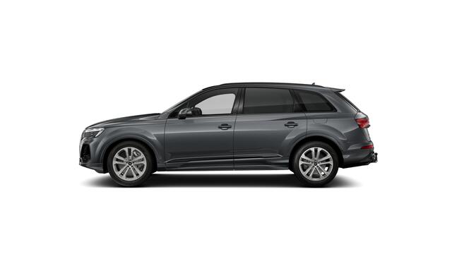 Audi Q7 55 TFSI e quattro 394 Tiptronic Pro Line S Automaat | Vierwielbesturing | Sportstoelen plus voorin | Privacy glas (donker getint) | Verwarmbare voorstoelen | Optiekpakket zwart plus | Achteruitrijcamera | Automatisch dimmende binnenspiegel | Achterbank pl