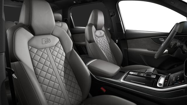 Audi Q7 55 TFSI e quattro 394 Tiptronic Pro Line S Automaat | Vierwielbesturing | Sportstoelen plus voorin | Privacy glas (donker getint) | Verwarmbare voorstoelen | Optiekpakket zwart plus | Achteruitrijcamera | Automatisch dimmende binnenspiegel | Achterbank pl