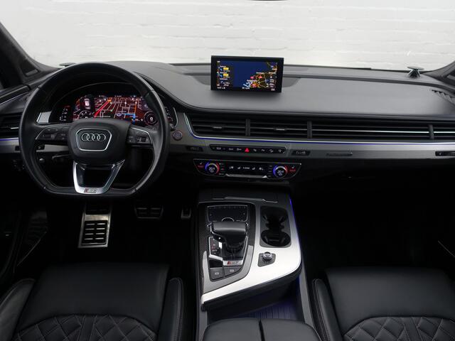 Audi Q7 4.0 TDI SQ7 Quattro Pro Line+ 7 Pers, Ceramic Remmen, 4 Wielsturing, Bang Olufsen+, DVD, Carbon, Alcantara Afwerking