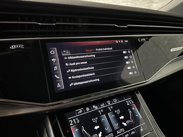 Audi Q7 55 TFSIe V6 381pk Quattro 67dkm! | Head-Up | Leder | Dodehoek | Virtual-Cockpit | LED | Elek. Stoelen | Standkachel | Camera | Stoelverwarming | 3-Zone Clima | Draadloos Laden | Park-Assist |