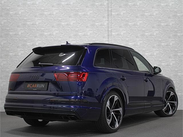 Audi Q7 SQ7 V8 4.0 TDI | 360 View | Carbon | ACC | Panorama | Soft-Close | Head-Up | Nachtzicht | Trekhaak | Luchtvering | BOSE | Keyless-Entry | Memory | 4-Zone Clima | Stoelverwarming V+A | Standkachel | ISO-Glas | Sfeerverlichting | Tour-Pakket | DAB | Draadlo