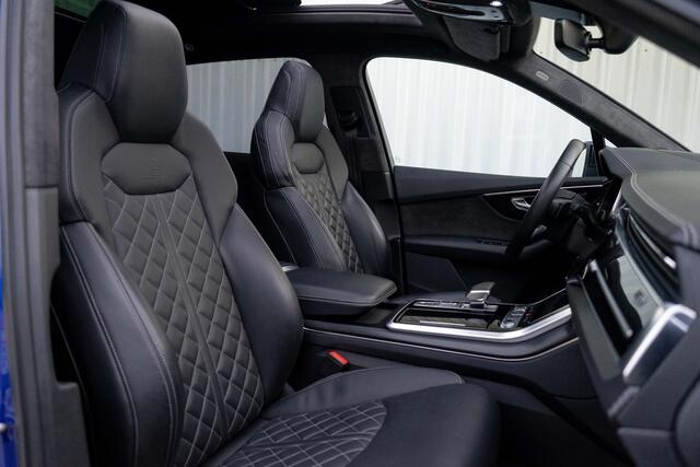 Audi Q7 60 TFSI e Quattro S-line 462pk ACC Pano Matrix Massage Memory 360 Head Up Alcantara Hemel Ambient. Trekhaak