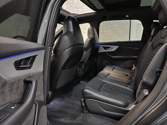 Audi Q7 3.0 V6 381pk Hybrid S-Line Sportpack | RS-Stoelen | 360 cam | ACC | Panodak | Laser | Softclose | Ambiente Led | Stuur verwarming | Memory | Zonneschermen | Black optic | Bovag garantie.