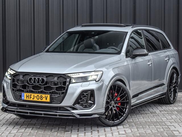 Audi Q7 60 TFSI e comp. FACELIFT | PANORAMADAK | S-SEATS | TREKHAAK | AMBIANCE INTERIEUR | LUCHTVERING | ADAPTIVE CRUISE | KEYLESS | 360 CAMERA | B&O SOUND | DAB+
