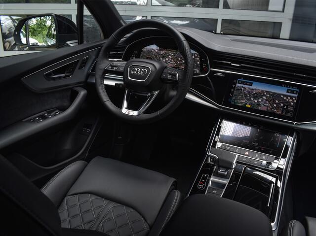 Audi Q7 60 TFSI e comp. FACELIFT | PANORAMADAK | S-SEATS | TREKHAAK | AMBIANCE INTERIEUR | LUCHTVERING | ADAPTIVE CRUISE | KEYLESS | 360 CAMERA | B&O SOUND | DAB+