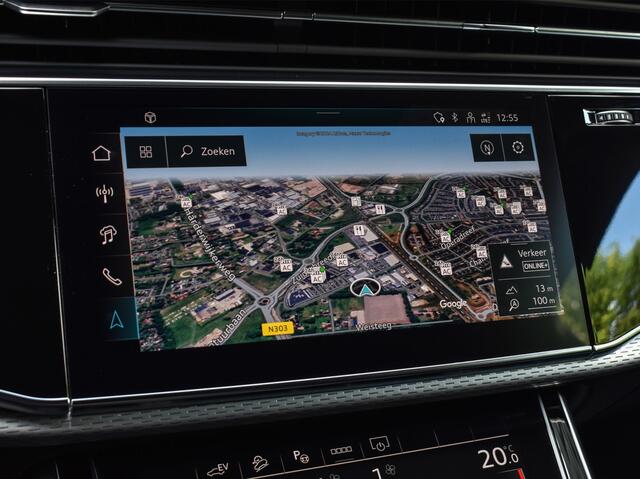 Audi Q7 60 TFSI e comp. FACELIFT | PANORAMADAK | S-SEATS | TREKHAAK | AMBIANCE INTERIEUR | LUCHTVERING | ADAPTIVE CRUISE | KEYLESS | 360 CAMERA | B&O SOUND | DAB+