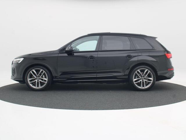 Audi Q7 55 TFSi e 380 Pk quattro S-Line | Full LED | Panoramadak | Zwart Optiek | Trekhaak | 21 Inch | Adaptive Cruise | B&O Audio | 20.301 Km!!