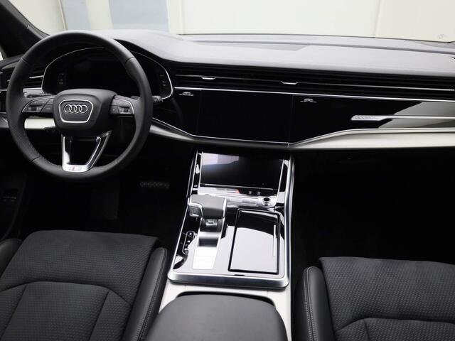 Audi Q7 55 TFSIe 280kW/381PK quattro S Line · Luchtvering · Trekhaak · Area view · Garantie tot 28-01-2029 of 100000km