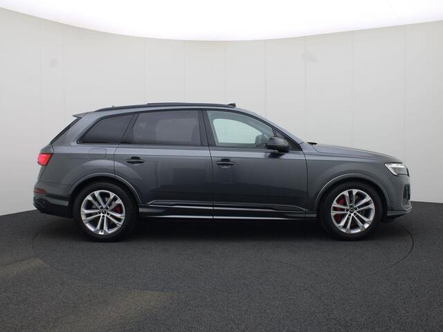 Audi Q7 60 TFSIe 360kW/490PK quattro S Line · Panoramadak · Leder · Trekhaak · Garantie tot juni 2029 of 100000km