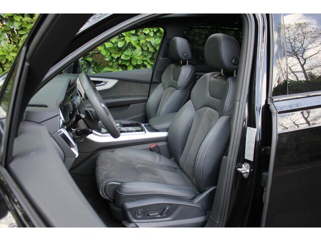 Audi Q7 3.0 V6 Hybrid S-Line Sportpack 63dkm! | 360 | Laser | BTW | Acc | Headup | Pano | Luchtvering | Memory | Lane & Side assist | Sportstoelen | Black optic | Bovag Garantie.