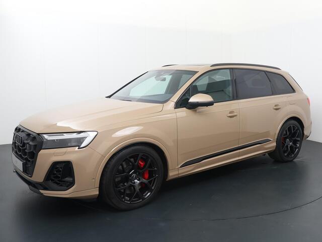 Audi Q7 Pro Line S 55 TFSI e 290 kW / 394 pk SUV 8 versn. Tiptronic quattro | Audi Virtual cockpit | B&O Premium 3D Sound | Adaptv. luchtvering | Sportstoelen plus voorin | Optiekpakket Zwart plus | Glazen panorama schuif/kantel dak | Lichtpakket plus ambient | A