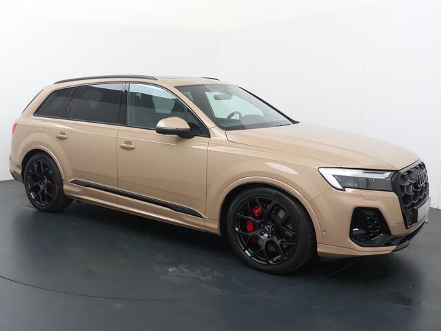Audi Q7 Pro Line S 55 TFSI e 290 kW / 394 pk SUV 8 versn. Tiptronic quattro | Audi Virtual cockpit | B&O Premium 3D Sound | Adaptv. luchtvering | Sportstoelen plus voorin | Optiekpakket Zwart plus | Glazen panorama schuif/kantel dak | Lichtpakket plus ambient | A