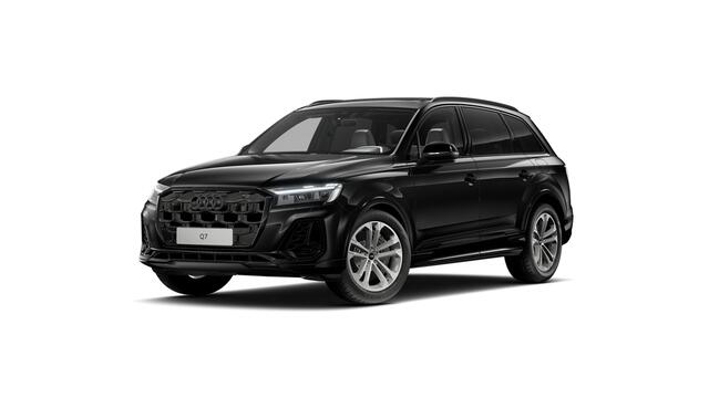 Audi Q7 55 TFSI e quattro 394 Tiptronic Pro Line S Automaat | Privacy glas (donker getint) | Optiekpakket zwart plus | Vierwielbesturing | Automatisch dimmende binnenspiegel | Achteruitrijcamera | Parkeerhulp voor en achter | Achterbank plus | Sportstoelen plus v