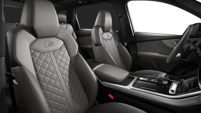 Audi Q7 55 TFSI e quattro 394 Tiptronic Pro Line S Automaat | Privacy glas (donker getint) | Optiekpakket zwart plus | Vierwielbesturing | Automatisch dimmende binnenspiegel | Achteruitrijcamera | Parkeerhulp voor en achter | Achterbank plus | Sportstoelen plus v