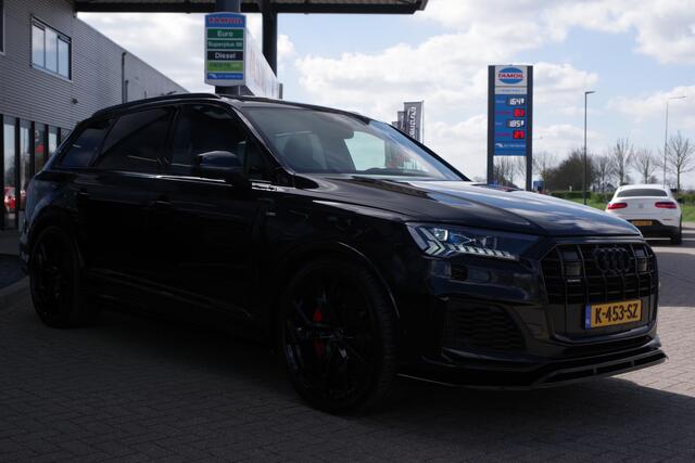 Audi Q7 55 TFSI e Quattro S-Line Pro Line, RS-Sportstoelen, Panoramadak, 23" LM, B&O Sound, Laser-LED