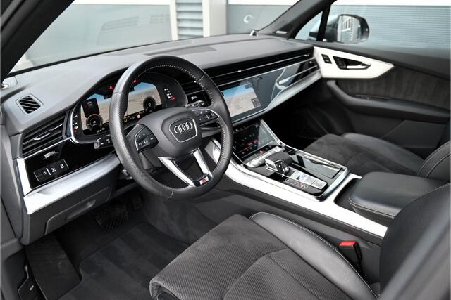 Audi Q7 55 TFSI e QUATTRO / 3 X S-LINE / LED MATRIX / B&O 3D / MEMORY / VIRTUAL / ACC / SFEERVERLICHTING / TREKHAAK