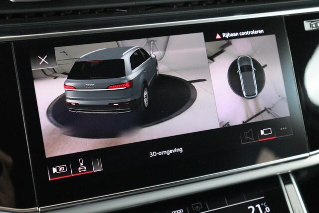 Audi Q7 60 TFSIe quattro S Line | Stoelverwarming | Adaptive cruise | 360 camera | Trekhaak | Carplay | Matrix LED | Luchtvering | Half leder | Navigatie | PHEV
