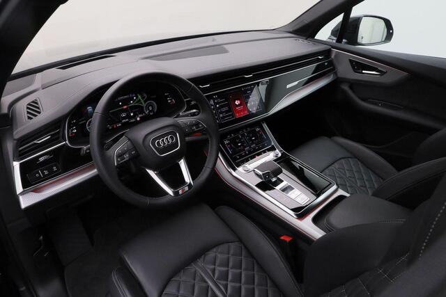 Audi Q7 60 TFSI e 340 pk 3.0 V6 quattro Pro Line S Competition / S-Line | Panoramadak | Trekhaak | Valcona leder | Sportstoelen Plus | Laser LED | Vierwielsturing | Bang & Olufsen | Rondomzicht camera