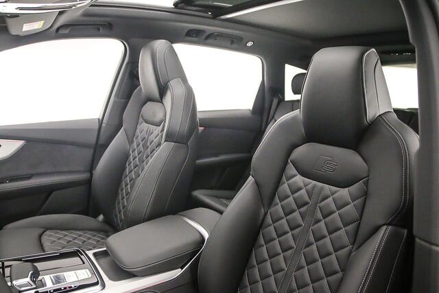 Audi Q7 55 TFSI e Pro Line S | Pano | B&O | Head Up | Trekhaak | HD-Matrix | S-Stoelen | 22 inch | Laser | 4-wiel best | 360Cam | Keyless | S-Line