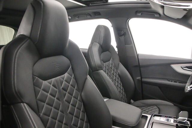 Audi Q7 55 TFSI e Pro Line S | Pano | B&O | Head Up | Trekhaak | HD-Matrix | S-Stoelen | 22 inch | Laser | 4-wiel best | 360Cam | Keyless | S-Line