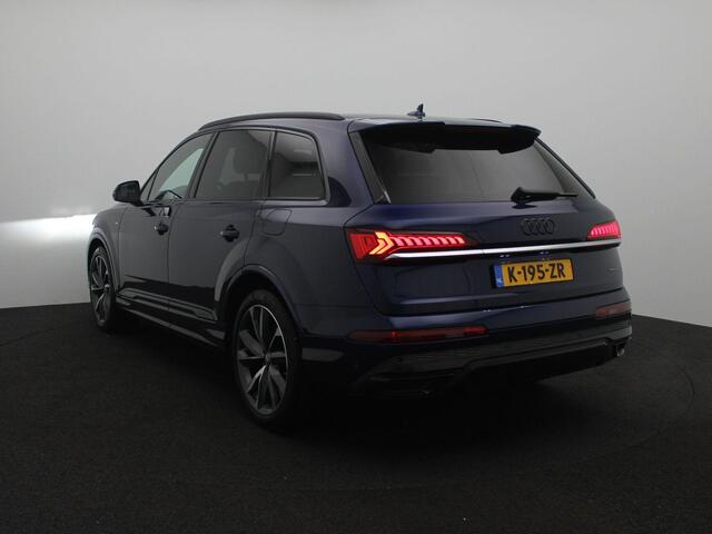 Audi Q7 55 TFSI e quattro Pro Line Plus | Navi | B&O Audio | Elektrisch panoramadak | 21" Lichtmetalen velgen | Elektrisch wegklapbare trekhaak | Elektrische achterklep