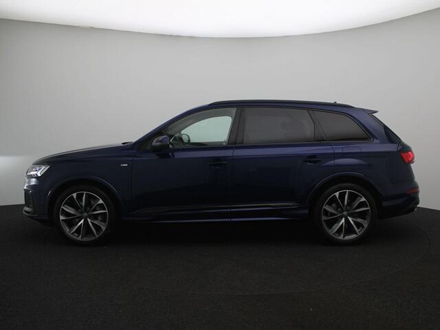 Audi Q7 55 TFSI e quattro Pro Line Plus | Navi | B&O Audio | Elektrisch panoramadak | 21" Lichtmetalen velgen | Elektrisch wegklapbare trekhaak | Elektrische achterklep