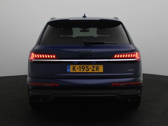 Audi Q7 55 TFSI e quattro Pro Line Plus | Navi | B&O Audio | Elektrisch panoramadak | 21" Lichtmetalen velgen | Elektrisch wegklapbare trekhaak | Elektrische achterklep