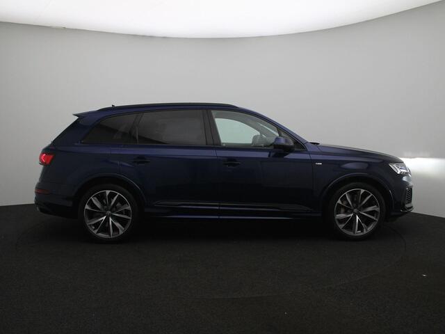 Audi Q7 55 TFSI e quattro Pro Line Plus | Navi | B&O Audio | Elektrisch panoramadak | 21" Lichtmetalen velgen | Elektrisch wegklapbare trekhaak | Elektrische achterklep