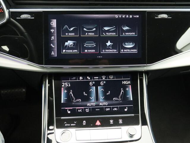 Audi Q7 55 TFSI e quattro Pro Line Plus | Navi | B&O Audio | Elektrisch panoramadak | 21" Lichtmetalen velgen | Elektrisch wegklapbare trekhaak | Elektrische achterklep