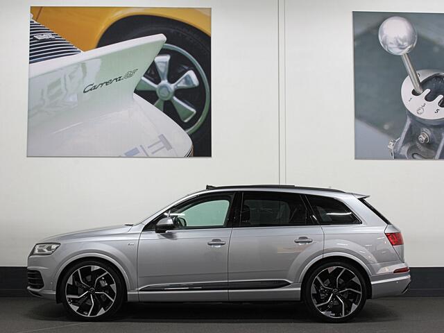 Audi Q7 3.0 V6 Benzine S-Line | 360 Cam. | Luchtvering | Achteras Best. | Nachtzicht | Virtual | Valcona Leder | Bose | TH 3500kg | Headup | Bankverwarming | 4 Zone | Alarm | BTW Auto | 38.800,= ex btw | Incl. beurt en garantie | EU Auto met Historie.