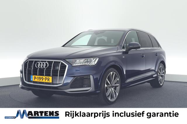 Audi Q7 55 TFSI e 381pk quattro Pro Line Plus S-Line Trekhaak Camera Luchtvering Head-Up Keyless Leder Matrix Led Navigatie