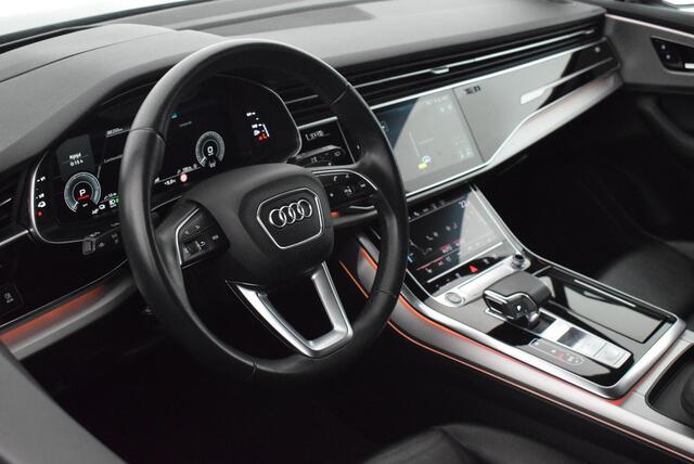 Audi Q7 55 TFSI e 381pk quattro Pro Line Plus S-Line Trekhaak Camera Luchtvering Head-Up Keyless Leder Matrix Led Navigatie