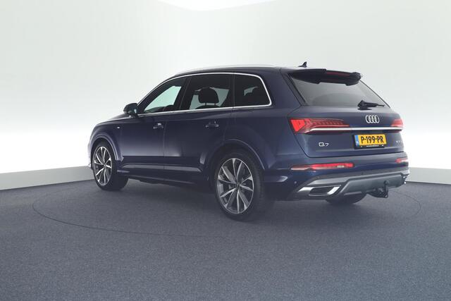 Audi Q7 55 TFSI e 381pk quattro Pro Line Plus S-Line Trekhaak Camera Luchtvering Head-Up Keyless Leder Matrix Led Navigatie